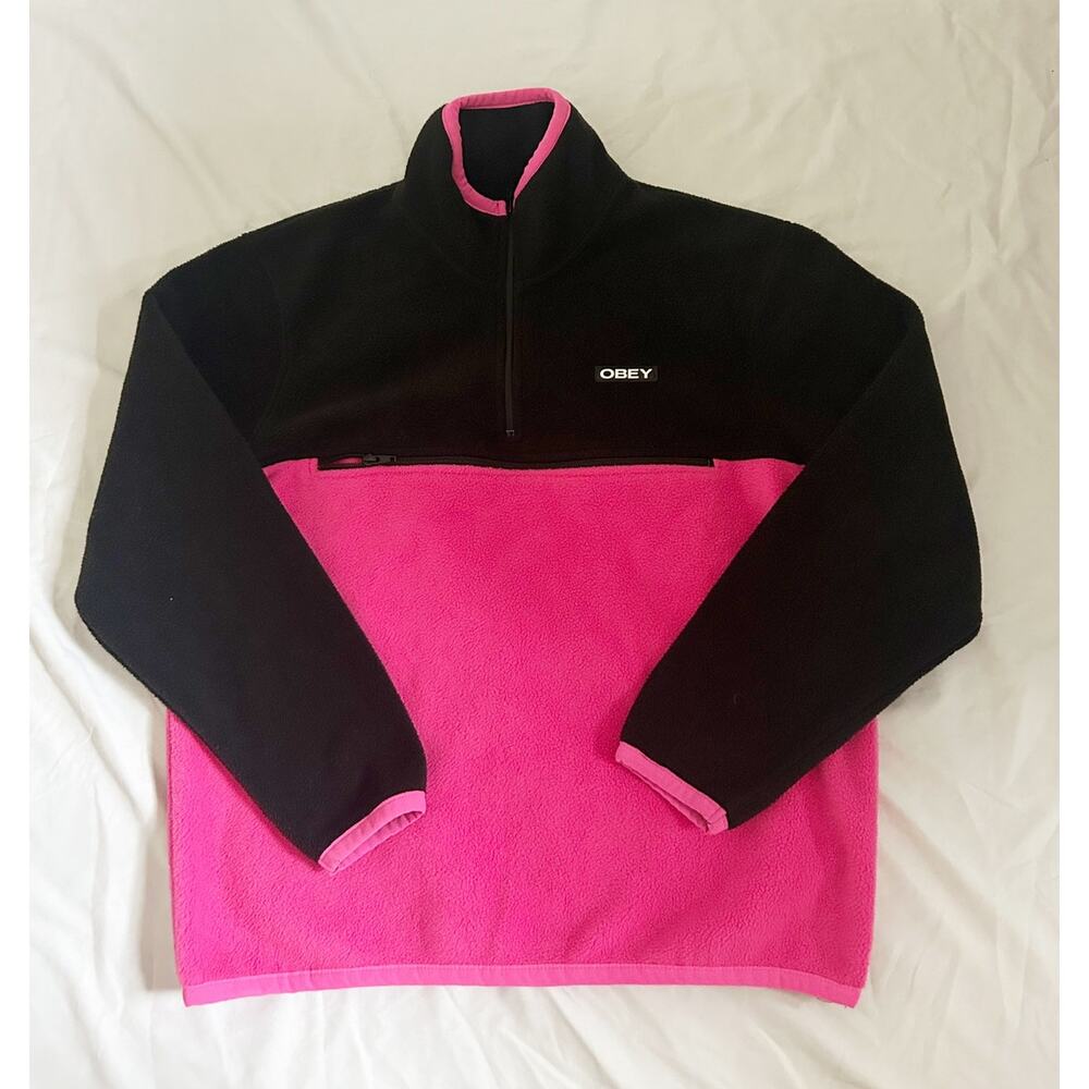 fleece quarter zip